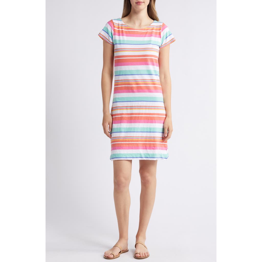 Hatley Nellie Summer Stripes T-shirt Dress In Multi