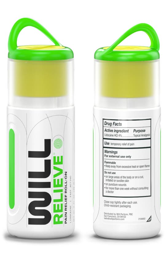 Will Perform Fact Acting Pain Relief Roll-on With Lidocaine