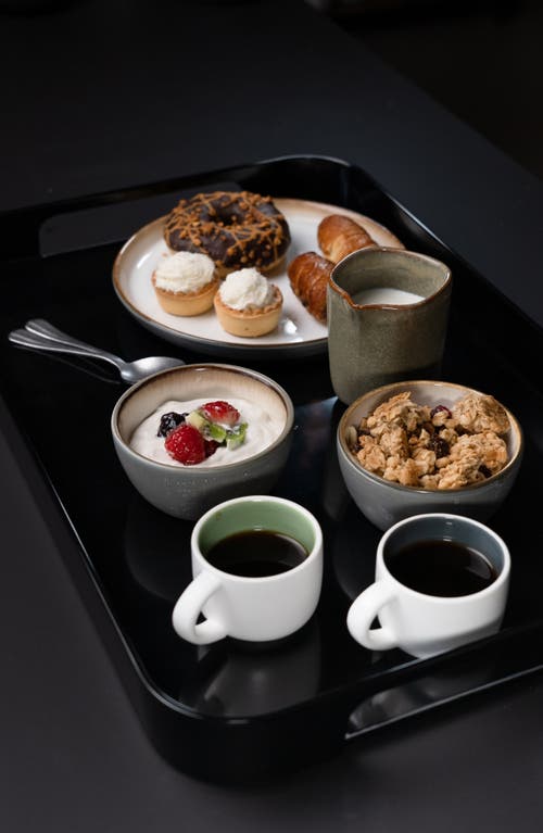 Trebonn Pile 1pc. X-large Tray In Black