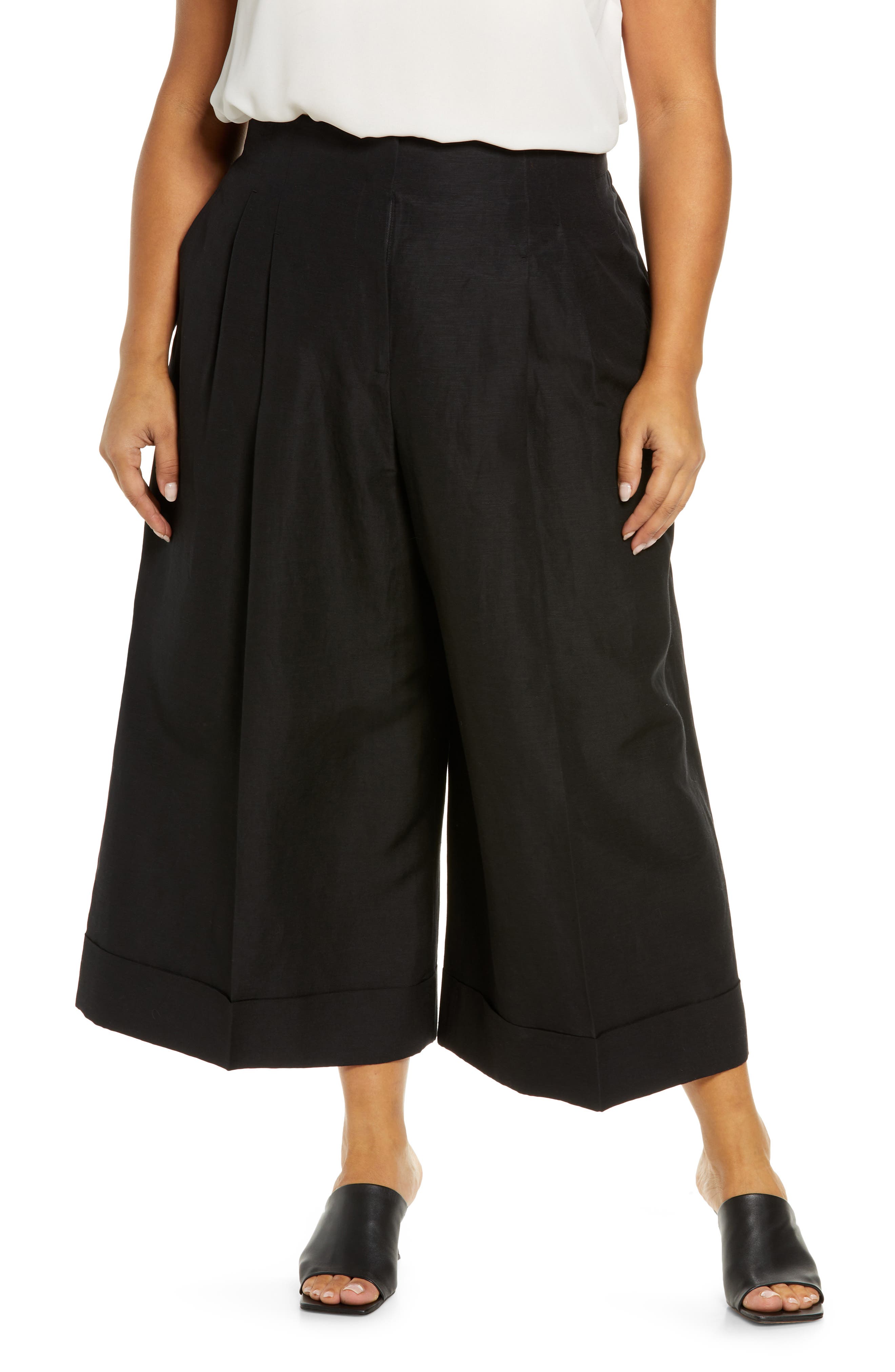 Lafayette 148 New York Jagger Wide Leg 