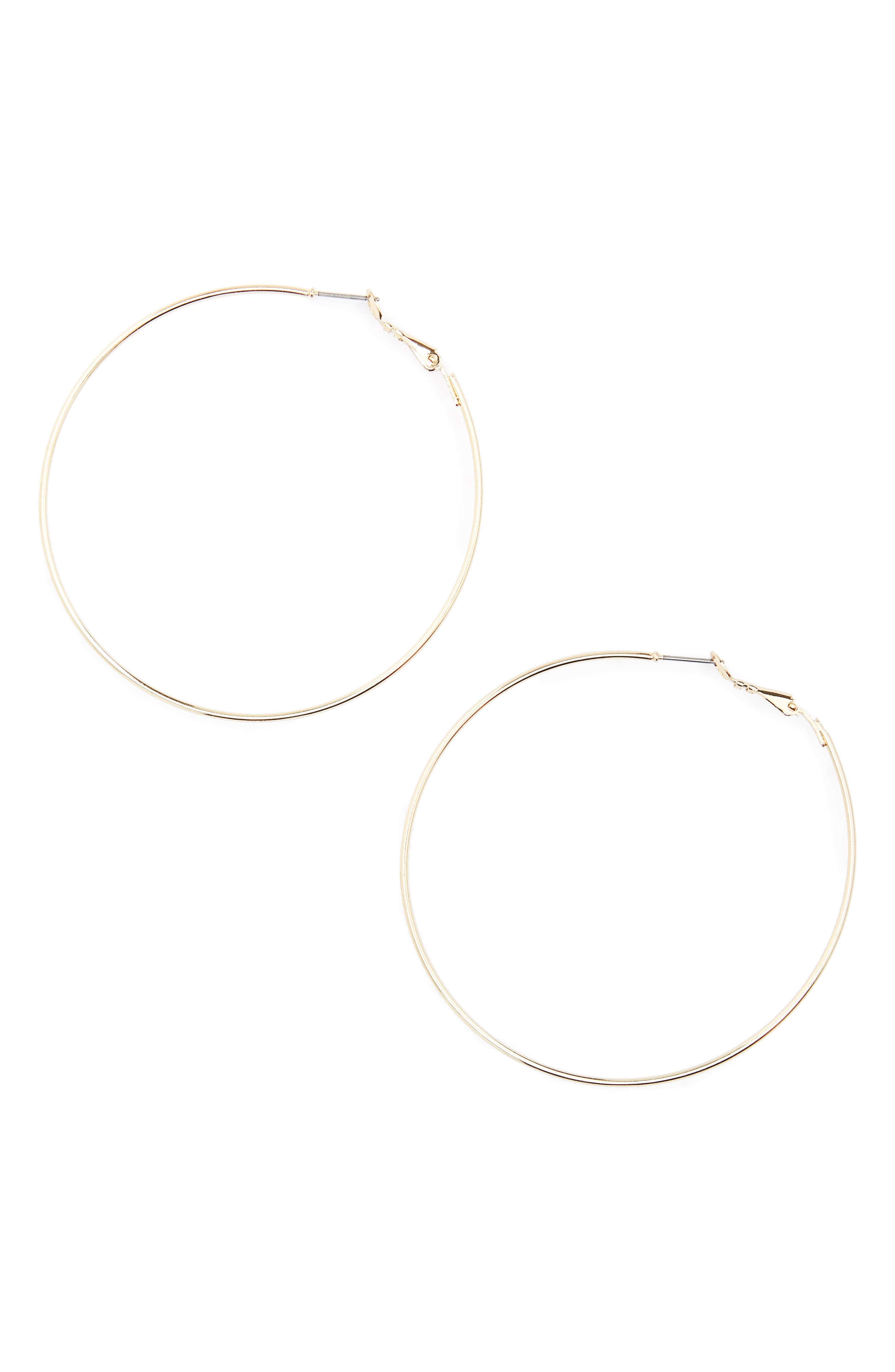 BP. Large Hoop Earrings Nordstrom