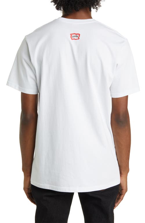 Icecream Sherbert Graphic T-shirt In White