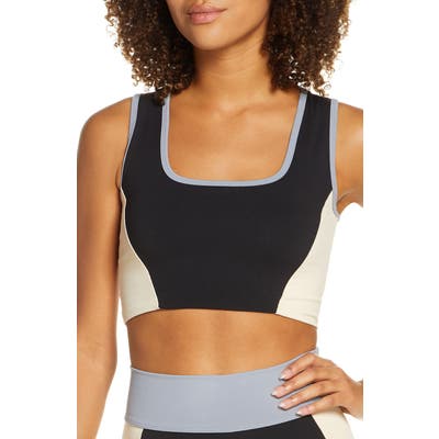 Live The Process Transcend Sports Bra, Black