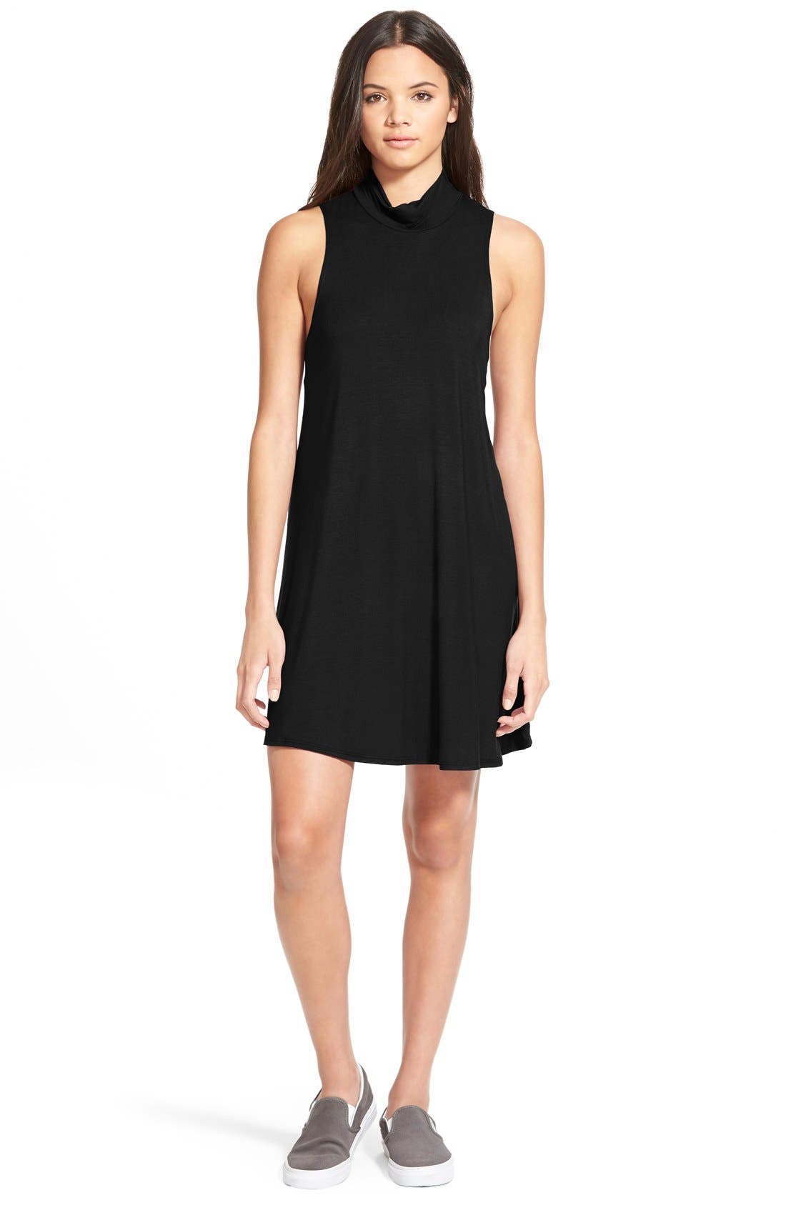 Socialite Sleeveless Mock Neck Shift Dress Nordstrom
