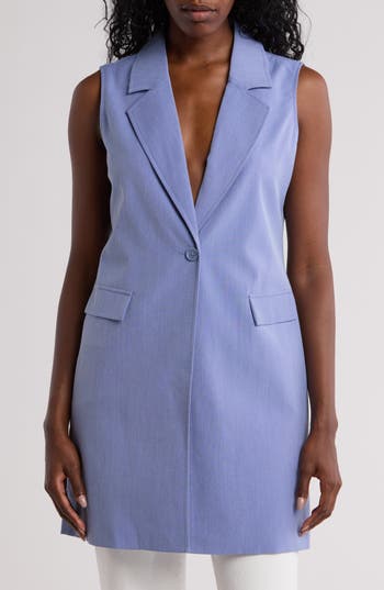 Shop Nanette Lepore Bystretch Vest In Peri
