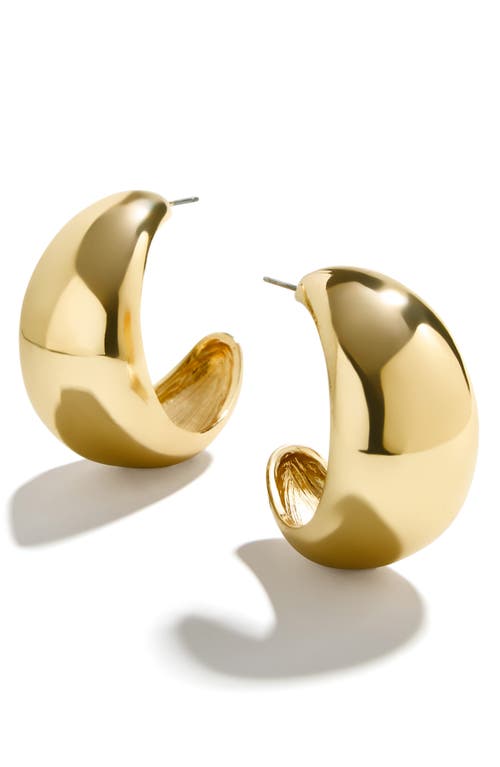 Emma Hoop Earrings in Gold