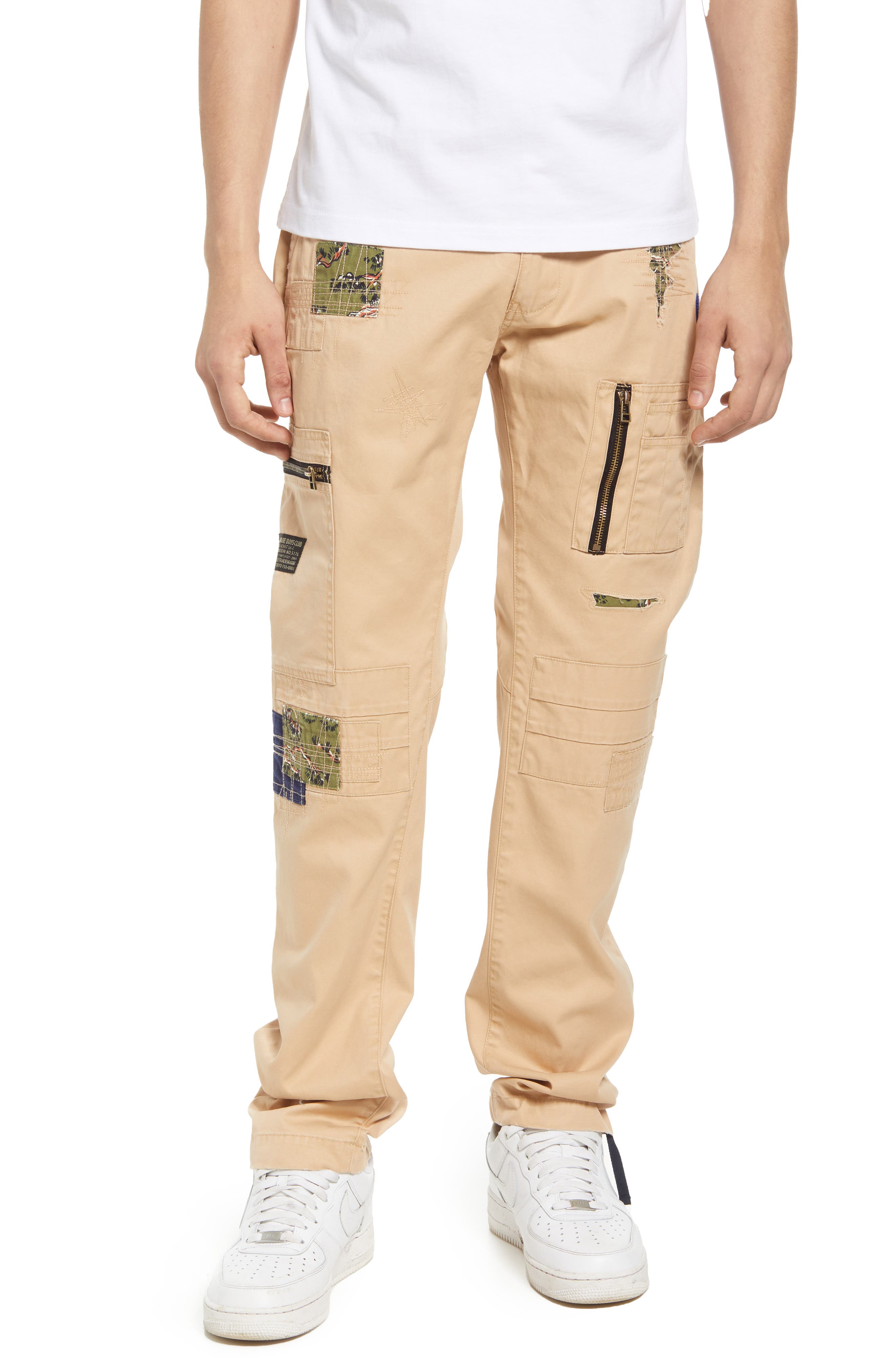Billionaire Boys Club Men's BB Earth Cargo Pants in Curds And Whey at Nordstrom, Size 30