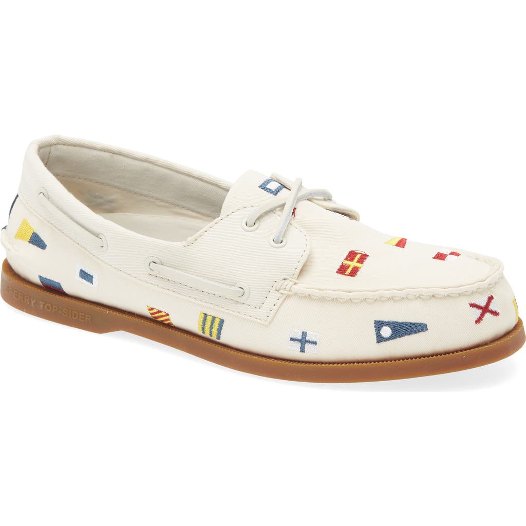 Sperry Top-sider® Sperry Authentic Original Boat Shoe In Canvas Bone