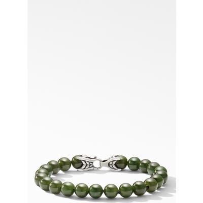 David Yurman Spiritual Bead Bracelet With Nephrite Jade