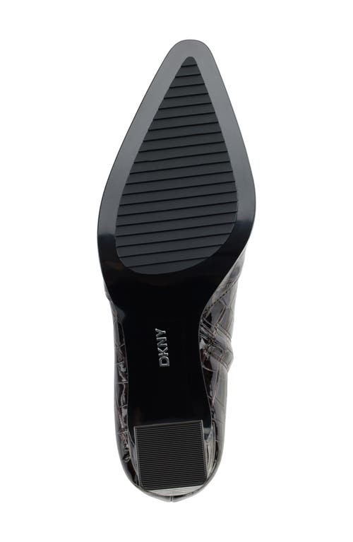 Dkny Sunny Pointed Toe Bootie In Brown