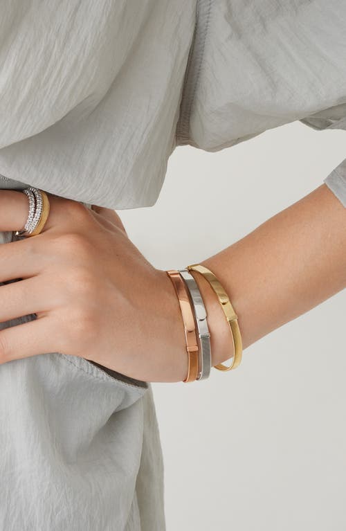 Shop Marco Bicego Masai Thin Coil Bangle In 18k Yellow Gold