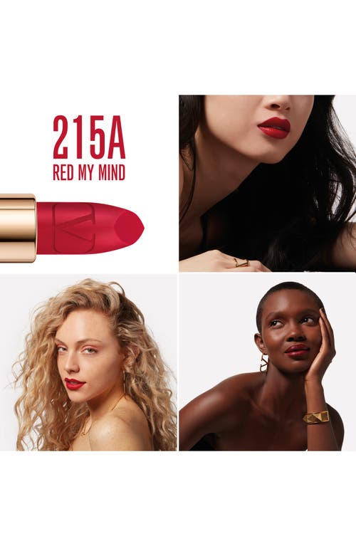 Shop Valentino Rosso  Refillable Lipstick Refill In 215a/matte