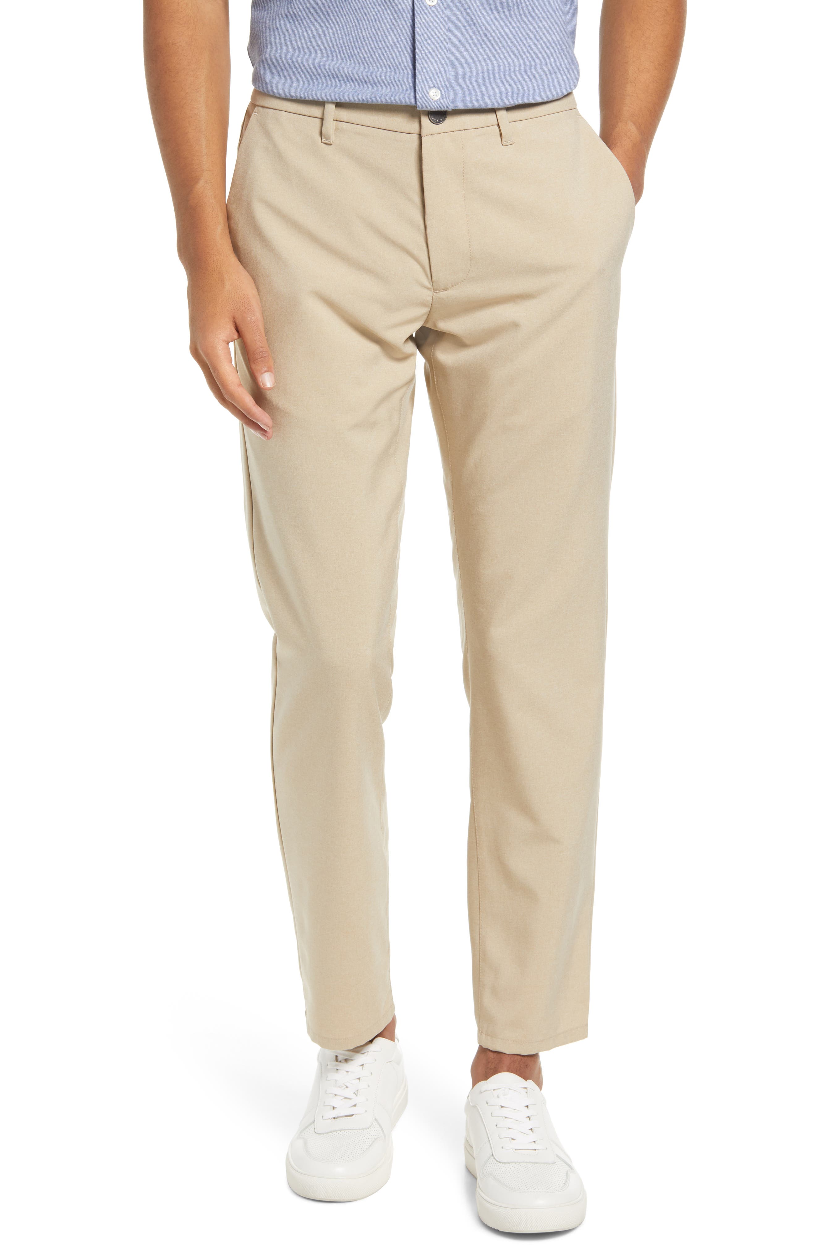 $88 Bonobos Washed Chinos~Stone Cutters Beige~NWT~ Straight Fit~35x32 