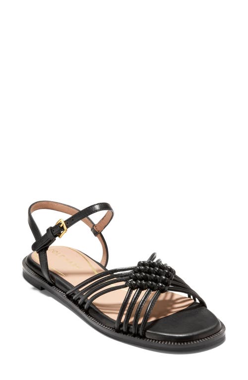 Cole Haan Jitney Sandal Black Leather at Nordstrom,