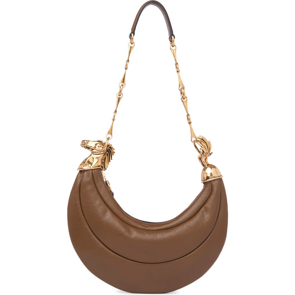 CHLOÉ CHLOÉ CHAIN HORSE LEATHER HOBO BAG
