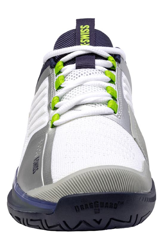Shop K-swiss Ultrashot 3 Tennis Shoe In White/navy