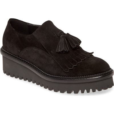 Cordani Allyne Wedge Loafer - Black
