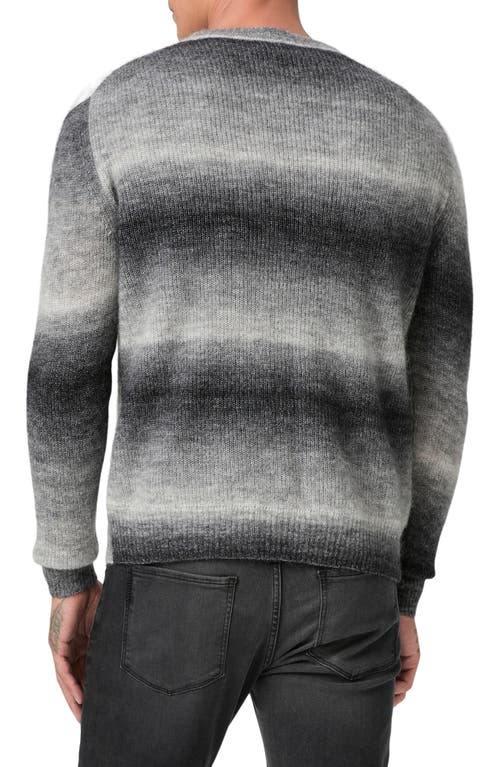 Shop Paige Lozano Ombré Stripe Sweater In Falling Fog