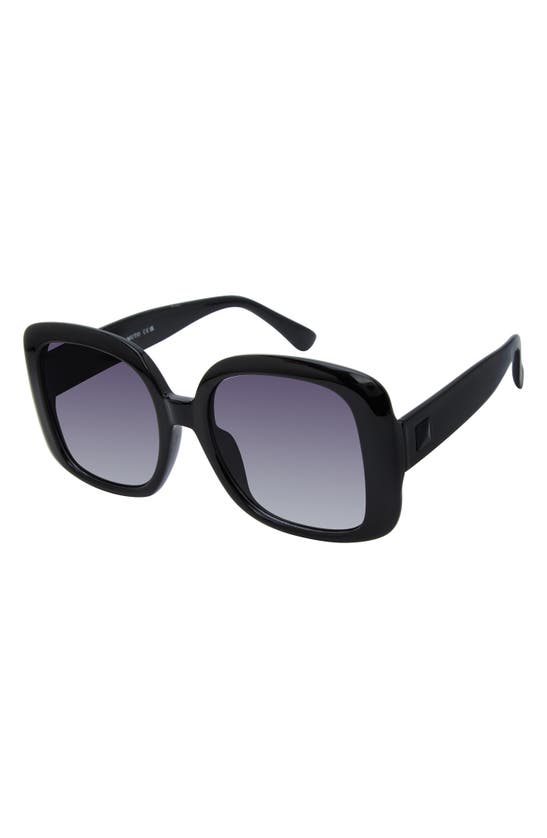 Vince Camuto 44mm Square Sunglasses In Black