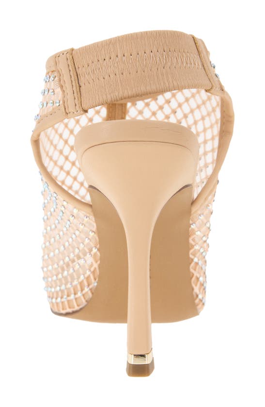 Kenneth Cole Women's Hayley Jewel High Heel Sandals In Toasted Almond Mesh