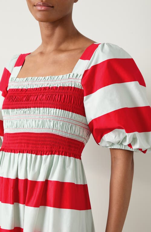 Shop Lk Bennett Ruby Bold Stripe Maxi Dress In Red Multi