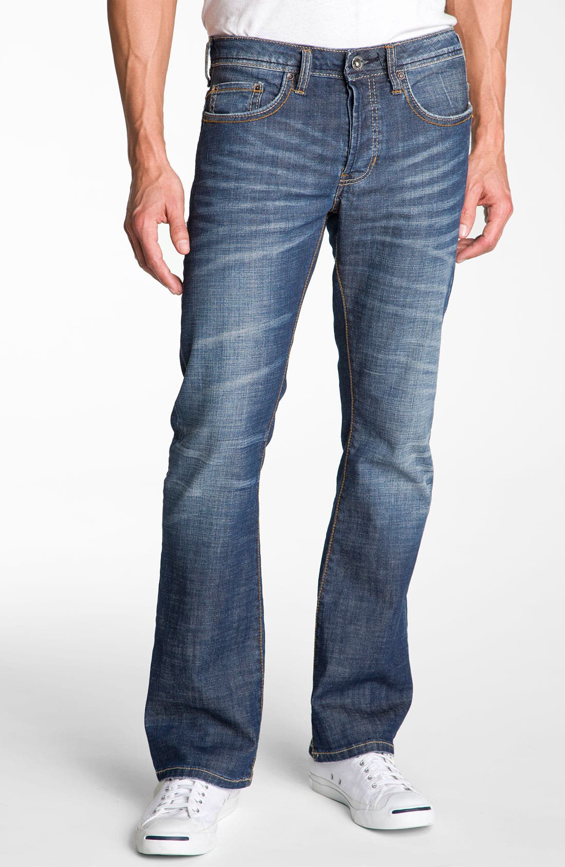 Buffalo Jeans 'King' Bootcut Jeans (Distressed & Worn) Nordstrom