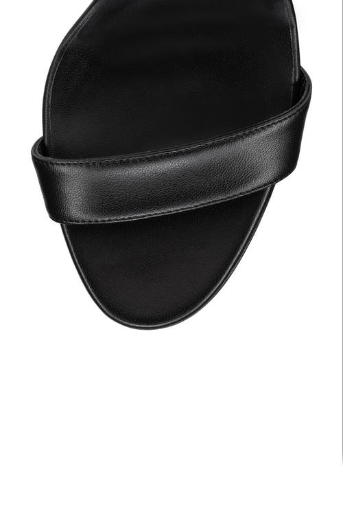 Christian Louboutin Loubi Ankle Strap Sandal In Black
