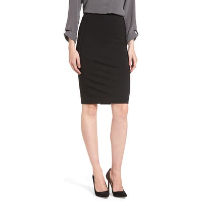 Sentimental Ny Ponte Pencil Skirt, Black