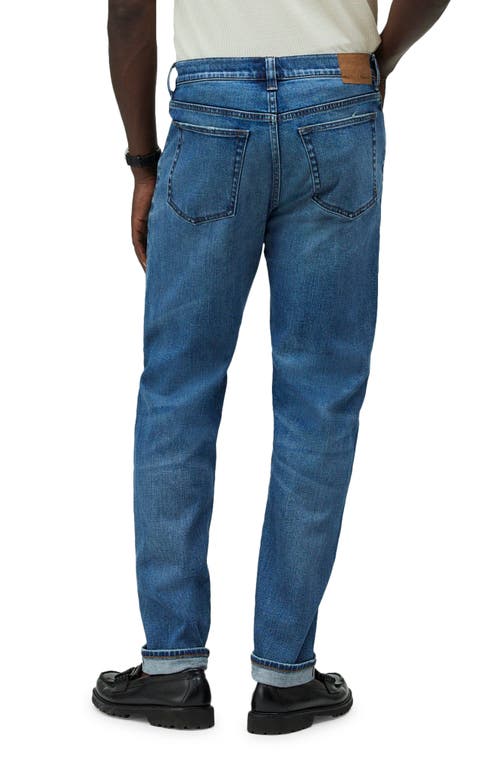 Madewell Relaxed Taper Stretch Selvedge Jeans In Barrington Wash