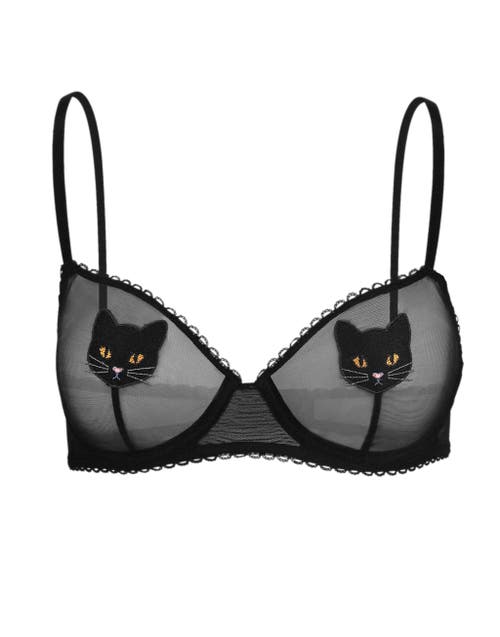 Shop Adore Me Alyshia Unlined Demi Bra In Black