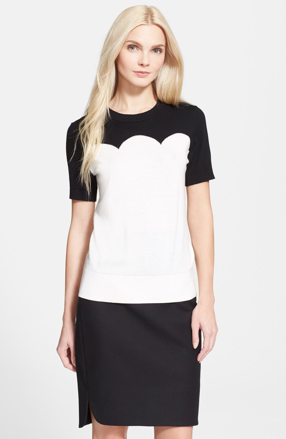 kate spade new york scallop sweater Nordstrom