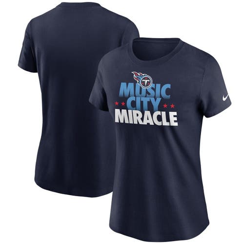 Women's Nike Navy Tennessee Titans Hometown Collection T-Shirt