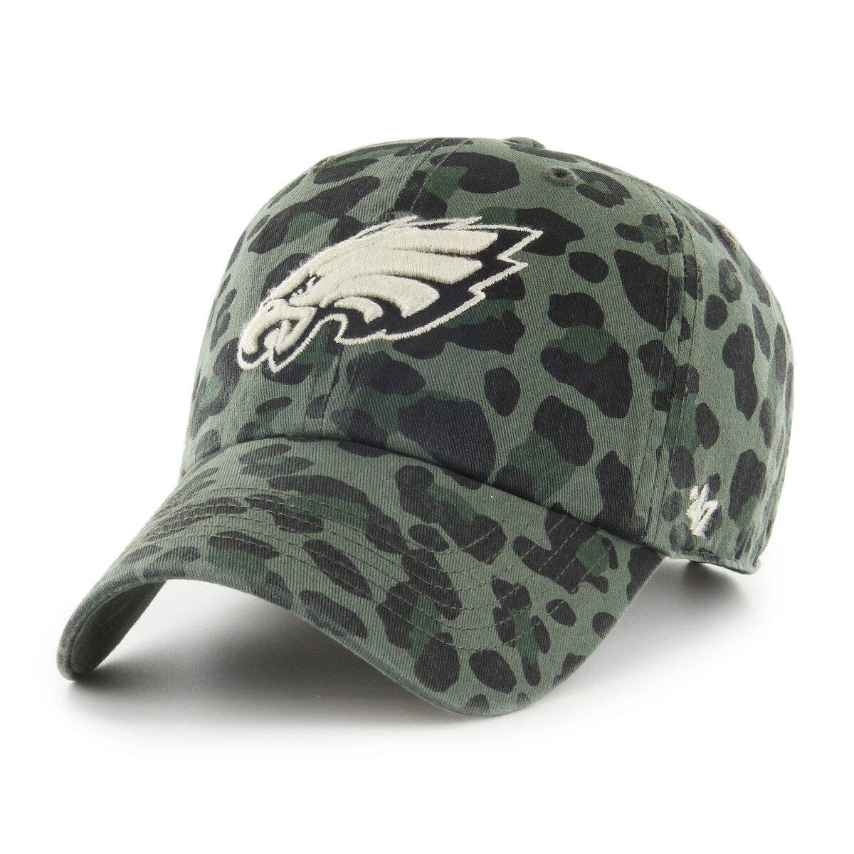 '47 Men's Philadelphia Eagles Green Clean Up Adjustable Hat