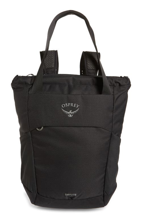 Daylite Water Repellent Tote Pack in Black