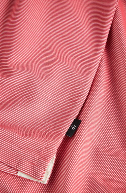 Shop Ted Baker London Ellerby Stripe Polo In Pink