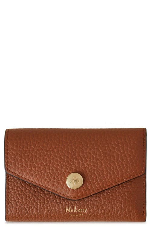 Mulberry Folded Leather Wallet in Chestnut at Nordstrom