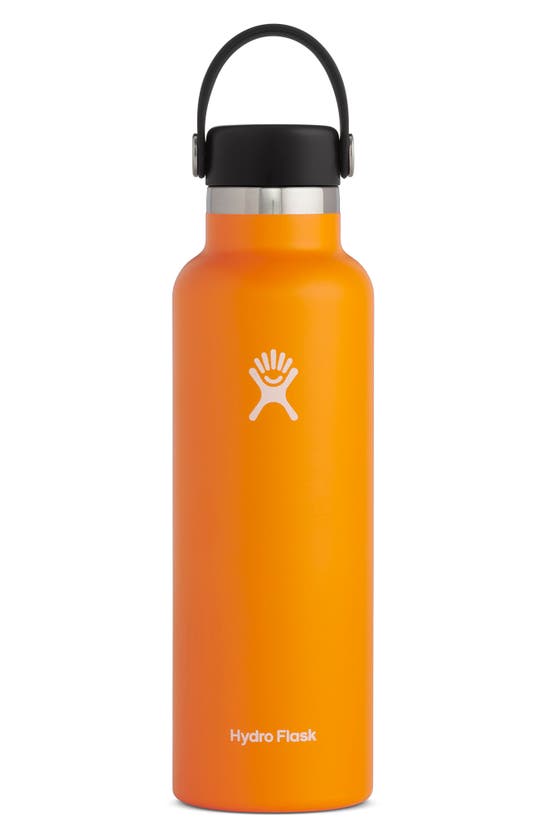Hydro Flask 21oz. Standard Flex Cap Flask In Clementine