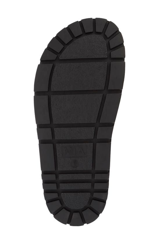 Shop Mia Gen Slide Sandal In Black