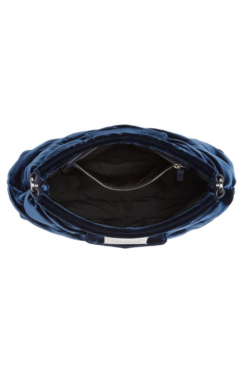 Maison Margiela Small Glam Slam Classique Velvet Clutch In Cosmo