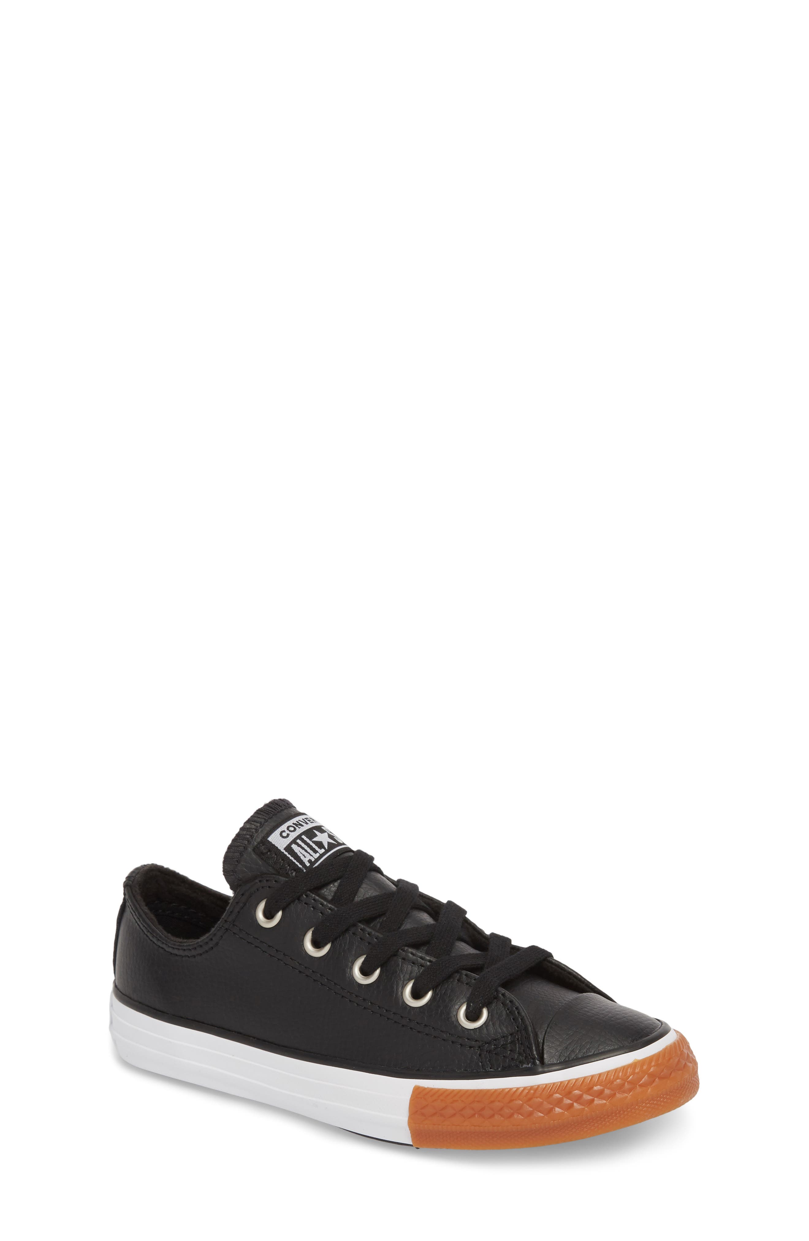 faux leather converse