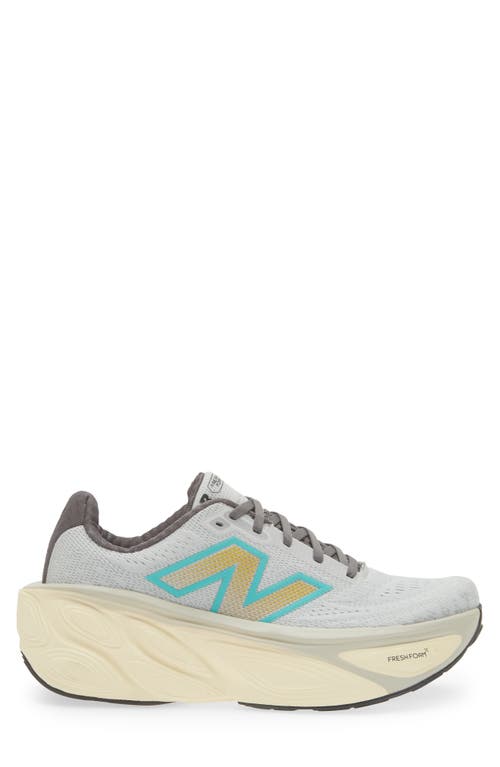 Shop New Balance Fresh Foam X More V5 Running Shoe In Brighton Grey/calcium