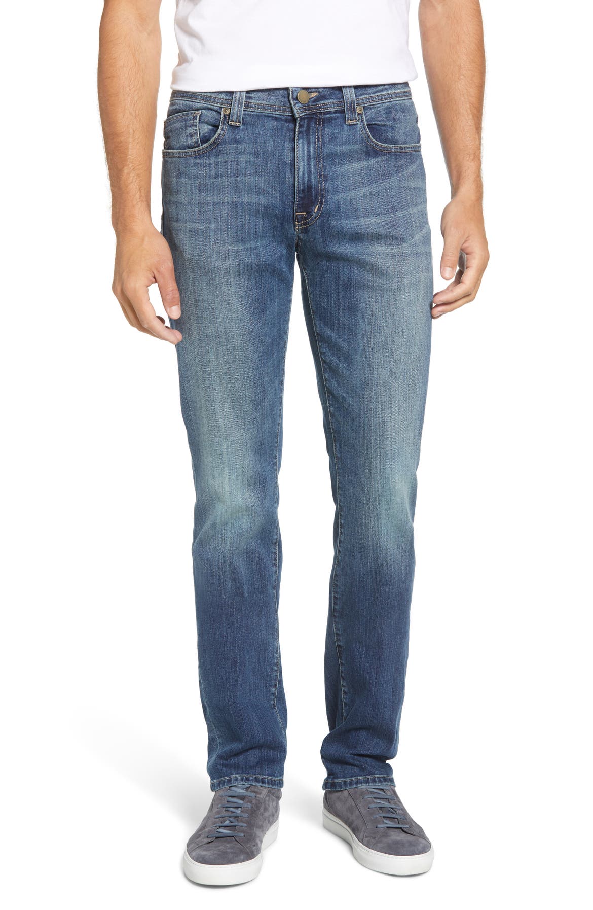 Fidelity Denim Jimmy Slim Straight Leg Jeans (Davis) | Nordstrom