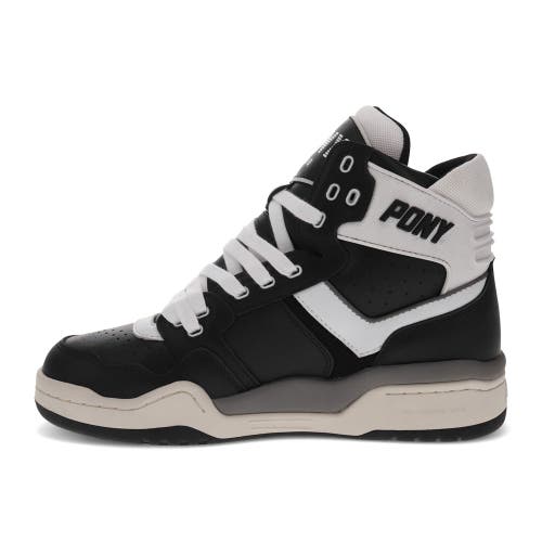Pony M-110 Archive Sneakers In Black/white