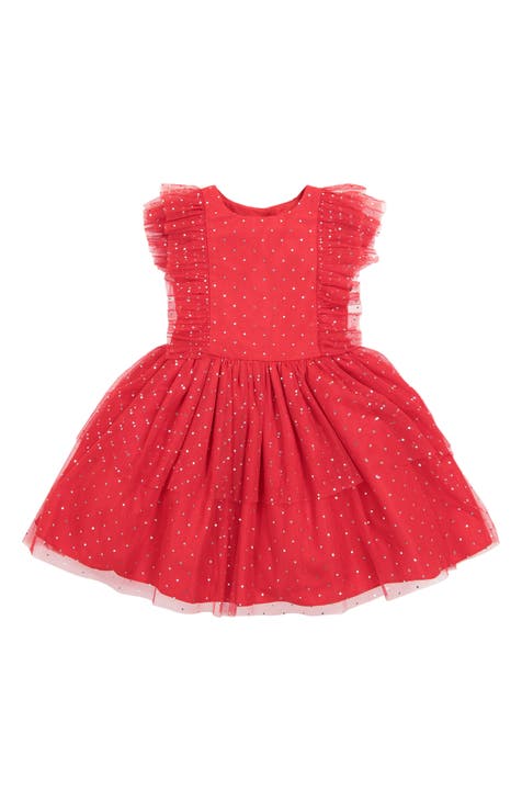 Crystal Embellished Tulle Dress (Baby)