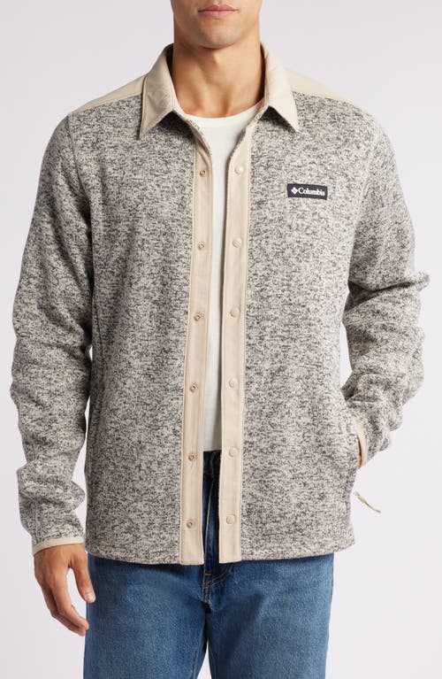 COLUMBIA COLUMBIA SWEATER WEATHER SHIRT JACKET 