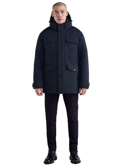 Shop Triple F.a.t. Goose Down Parka In Navy