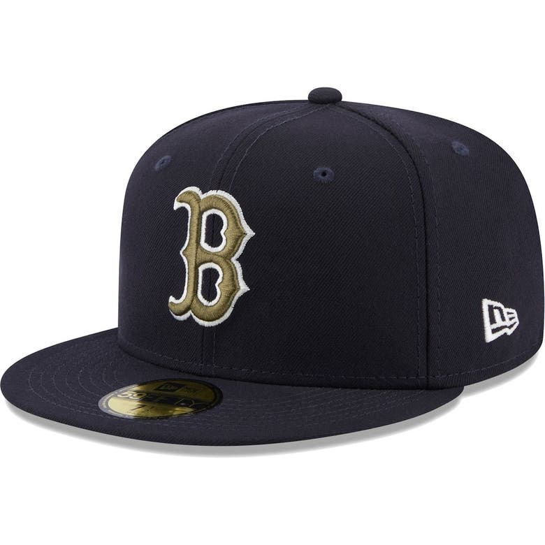 New Era Navy Boston Red Sox 100 Years Spring Training Botanical 59fifty ...