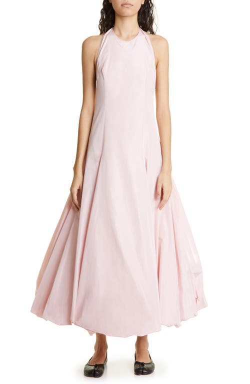 renaissance renaissance Juliet Halter Neck Midi Dress in Pink