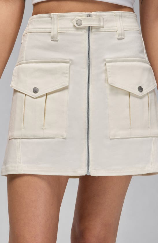 Shop Jordan Utility Miniskirt In Sail