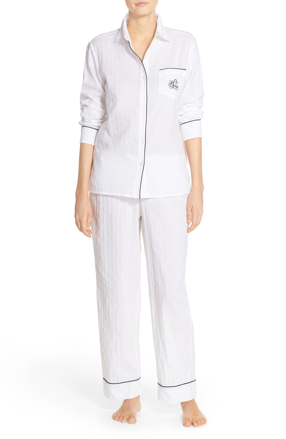 Lauren Ralph Lauren Cotton Pajamas Nordstrom